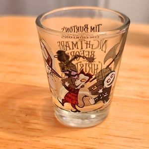 Tim Burton Nightmare Before Christmas Shot Glass